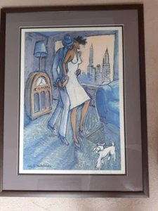 Framed R.J. HOHIMER "Twilight Tango" LIMITED EDITION HAND SIGNED SERIGRAPH - Picture 1 of 4