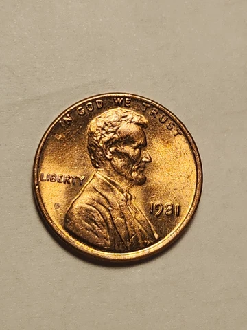1981 lincoln penny no mint mark Cover
