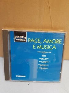 EMOZIONI IN MUSICA DE AGOSTINI PACE AMORE E MUSICA CD - Picture 1 of 3