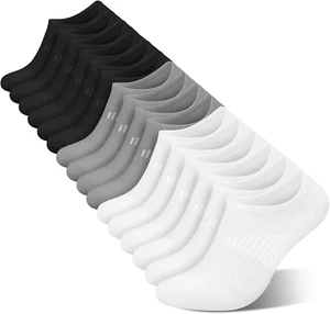 No Show Socks Women's 8 Pairs Ankle Non Slip Short Invisible Thin Liner Socks - Picture 1 of 11