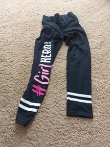 Girls sweatpants From Justice Size 10, Preowned - Picture 1 of 4