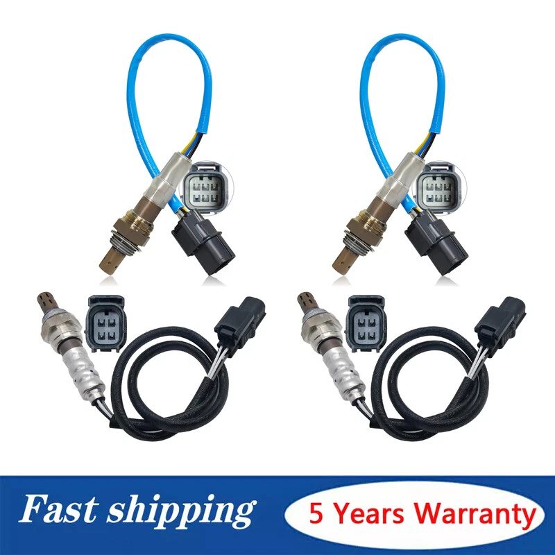 4pcs O2 Oxygen Sensor For 2007-2012 2013 Acura MDX V6 3.7L Upstream & Downstream - Image 1 of 4