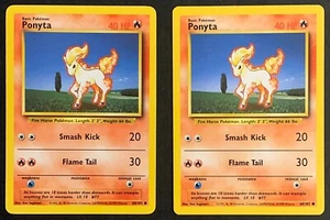 Ponyta 60/102 - Pokemon Base Set [2 PK]  (Common)  [LP/Excellent] - Picture 1 of 2