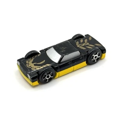 Hot Wheels 1980 Flip High Speed Racer 2 coches amarillo negro vintage diecast Foto 1 de 4