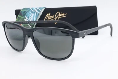 Gafas de sol polarizadas Maui Jim Dragon's MJ 811-03S grises a rayas O811S Foto 1 de 4