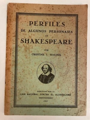 Perfiles de algunos personajes de Shakespeare Anti Alcoholismo Tinling Uruguay Foto 1 de 4