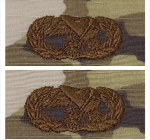 GENUINE U.S. AIR FORCE EMBROIDERED BADGE: TRANSPORTATION BASIC - OCP - Picture 1 of 1