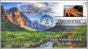 AO-C146, 2009, Parco Nazionale di Zion, 79 cent. Paesaggi americani scenici, componente aggiuntivo C - Foto 1 di 1