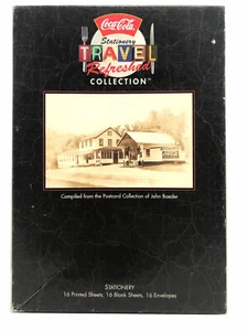 Colección vintage de viaje estacionaria Coca Cola renovada John Baeder - Imagen 1 de 3