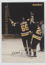 1997-98 Pinnacle Giant Eagle Mario's Moments Gold Mario Lemieux #09 HOF