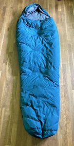 Eastern Mountain Sports EMS Womens Hiking Backpacking Down Under 25 Sleeping Bag - Picture 1 of 4