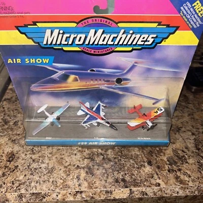 Micro Máquinas Galoob #29 Air Show 75030 1994 1995 de colección nuevas selladas raras Foto 1 de 4