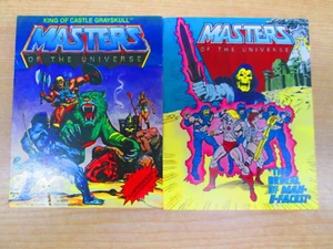 1981 Master of the Universe Mattel Mini Books King of Castle Grayskull & E-Faces - Picture 1 of 2