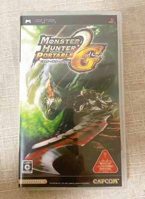 Monster Hunter Portable 2nd G (Sony PSP, 2008)CAPCOM JAPAN With Case manual F/S - Image 1 of 3