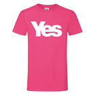 Yes T-Shirt C - Scotland Scottish Independence Yes Indy Ref Snp Lady Fit Xl
