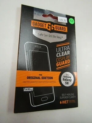GADGET GUARD SCREEN PROTECTOR, SAMSUNG GALAXY S8, PLEASE READ! 8682 - Image 1 of 3