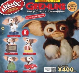 Gremlins Muñeca Cabeza de Burbuja Juego Completo 5 Cápsulas Juguete JAPÓN Gizmo NUEVO - Imagen 1 de 2