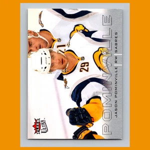 Jason Pominville #19 2009-10 Ultra Buffalo Sabres Hockey Card NHL - Picture 1 of 3