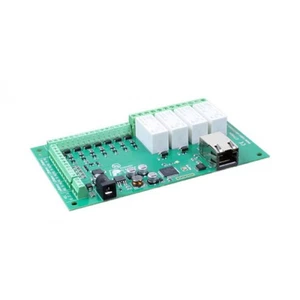 Scheda Ethernet 4 relè 16 A, 8 I/O digitali e 4 ingressi analogici - Picture 1 of 7
