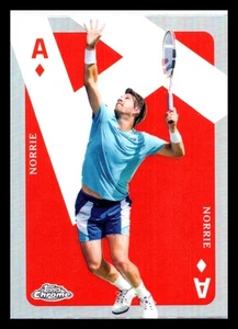 CAMERON NORRIE 2024 Topps Chrome Tennis Refractor ACES #CAS-CN - Picture 1 of 2