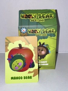 Kaleidos Creative Wooly Bear & Friends Fuzzy Blind Box Figure Mango Bear - Picture 1 of 5