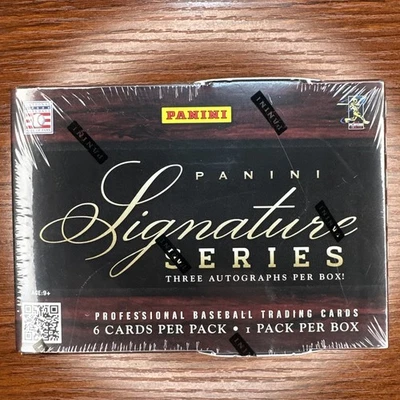2012 PANINI SIGNATURE SERIES BASEBALL Sealed HOBBY Box TROUT HARPER ICHIRO ROSE - Image 1 of 4