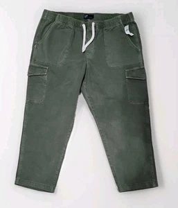 NWT GAP EASY DENIM Cargo Jogger Jeans Women's Size 2XL (marked as XL) Army Green - Picture 1 of 10