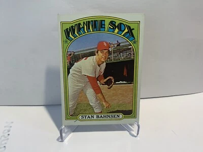 1972 Topps - High # #662 Stan Bahnsen D wrinkle On Front Right - Image 1 of 3