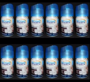12 Wizard Automatic Spray Refills Freshly Folded Linen 5 oz. - Picture 1 of 1