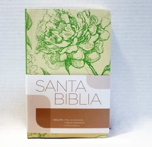 Santa Biblia Clásica Edición Especial Verde Floral Green 1977 NEW IN SLIPCOVER - Picture 1 of 7