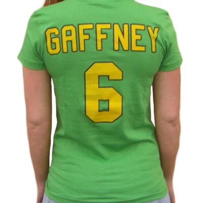 Julie El Gato Gaffney #6 Mighty Ducks Película Camiseta Disfraz D2 Portero Años 90 Foto 1 de 4