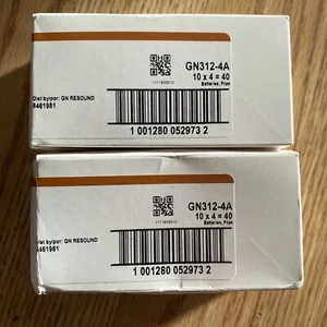 ReSound Hearing Aid Batteries Size 312 17 x 4 Pack 67 Total 12/24 GN312-4A 1.45V - Picture 1 of 4