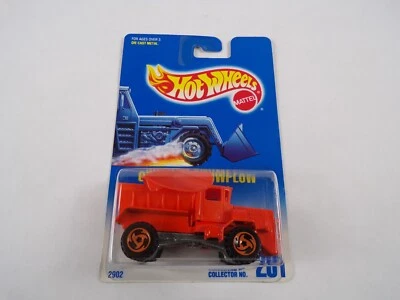 Van / Sports Car / Hot Wheels Mattel Oshkosh Snowplow  #201 2902 #H17 - Image 1 of 4