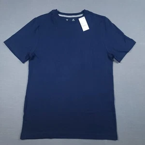 Xersion Essential Men's Short Sleeve Crew T-Shirt Navy Blue Size Medium NWT - Picture 1 of 8