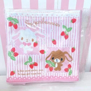 Sanrio Sugarbunnies Tote Bag Pink Strawberry Character Sugar Bunnies Shirousa - Picture 1 of 24