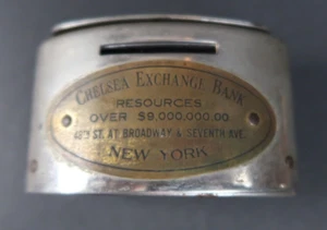 RARE ANTIQUE EXCHANGE BANK NEW L BANK NO KEY - Picture 1 of 9