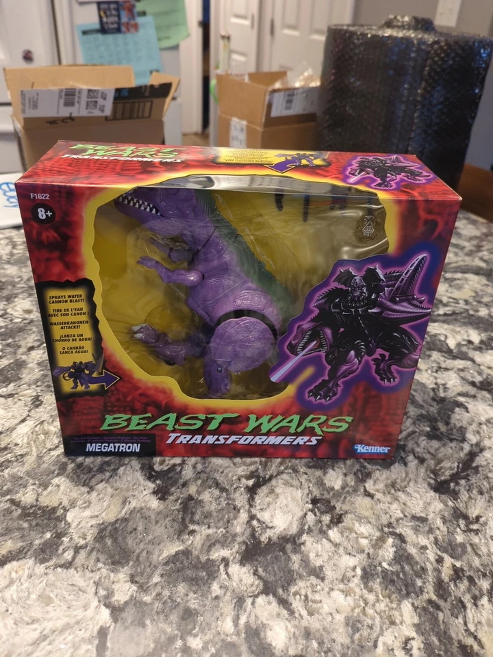 2021 Transformers Vintage Beast Wars Predacon Megatron Action Figure 7.5 IN NEW - Image 1 of 1