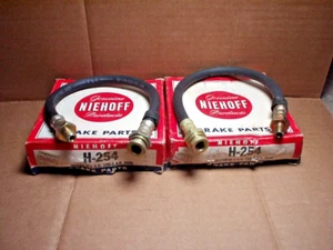 1972 1973 1974 1975 1976 1977 Datsun Pick-Up 620 par de mangueras de freno hidráulico ¡NUEVO EN STOCK! - Imagen 1 de 1