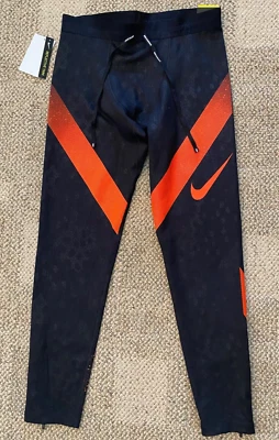 Nike Power Tech Running Tights Pants Compression Base Layer AJ7998 $120 Men's Lg - Image 1 of 4