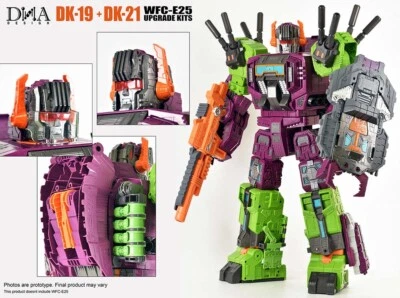 Ready DNA Design Upgrade kit DK-19 DK-21 DK-23 for WFC-E25 Scorponok accessories - Image 1 of 4