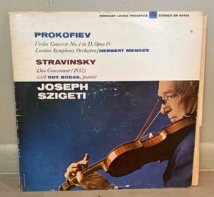 JOSEPH SZIGETI ORIG MERCURY LIVING PRESENCE SR 90419 LP NEAR MINT - Picture 1 of 4