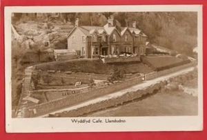 CAERNARVONSHIRE.  LLANDUDNO. WYDDFYD CAFE.  RP pu 1935 - Picture 1 of 1