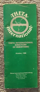 Theta International Directory Of Rebirthers October 1980 - Picture 1 of 10