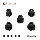 45# Steel Mod 0.8 32P 10T- 24T Motor Gear Pinion Gears For 1/10 RC Crawler Cars