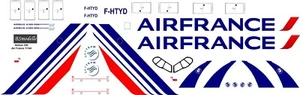 Calcomanía BSmodelle Airbus A350 Air France 1\144 - Imagen 1 de 1