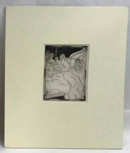 CLARA TICE Signed Nude Etchings - Picture 1 of 10