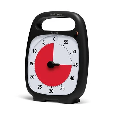 PLUS 60 Minuten Visueller Analog-Timer Uhr - Optionaler Akustischer Alarm Lau... - Image 1 of 4