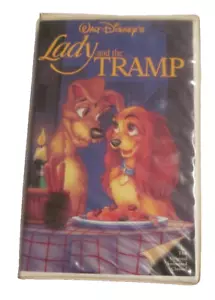 LADY AND THE TRAMP Vintage VHS Tape #582 Walt Disney Black Diamond Classics - Picture 1 of 7