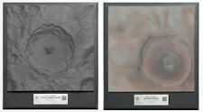 The Moon's Tycho Crater & Mars' Olympus Mons Models from NASA Data! Accurate!