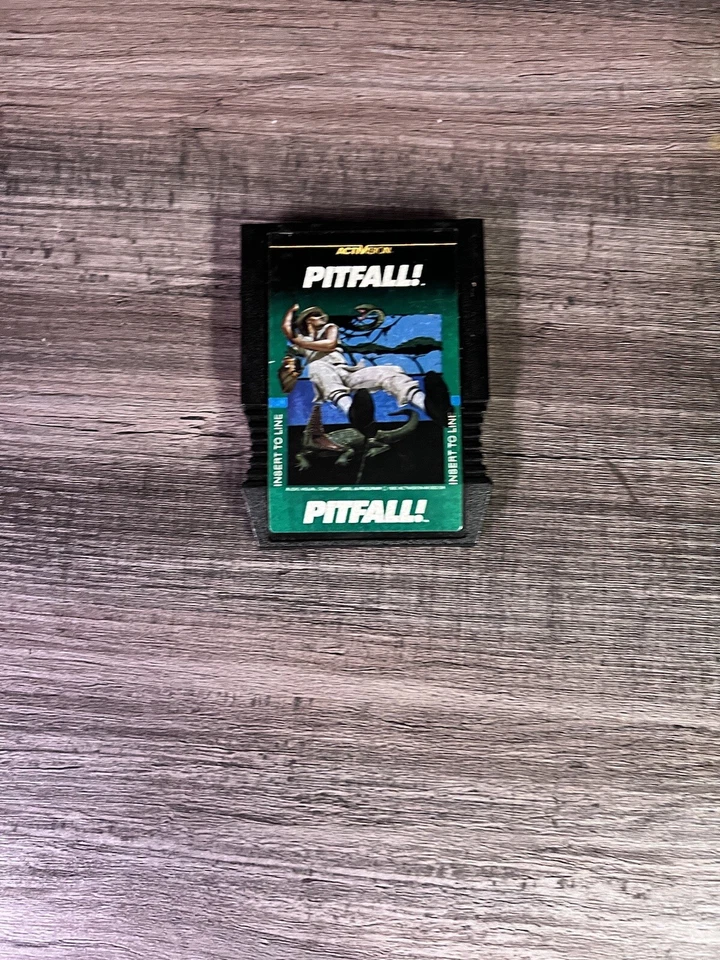 PITFALL INTELLIVISION VIDEO GAME CARTRIDGE ONLY AUTHENTIC CLEAN UNTESTED - Image 1 of 1